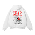 Path of the Pirate King Gear 2 Streetwear Hoodie White
