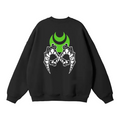 Poisoned Bloom Streetwear Sweatshirt Black
