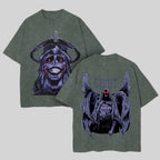 Solo Leveling Printed Men's Washed T-Shirt