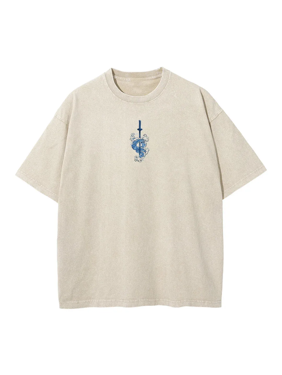 Demon Slayer Anime Unisex Washed T-Shirt