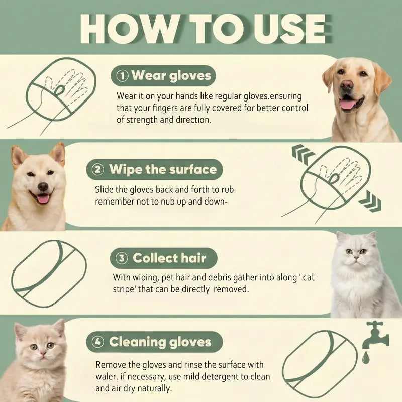 Reusable Pet Hair Remover Roller