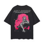 Threaded Tyrant Y2K Streetwear Shirt Black