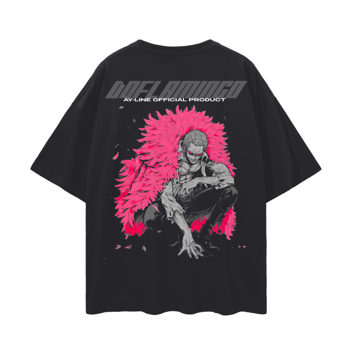 Threaded Tyrant Y2K Streetwear Shirt Black