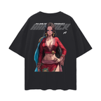 Serpent Empress Y2K Streetwear Shirt Black
