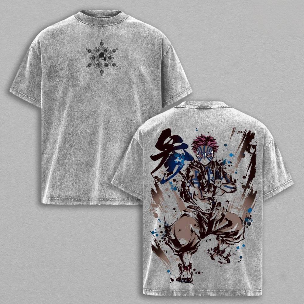 Akaza Demon Slayer Vintage T-shirt/Crewneck/Hoodie