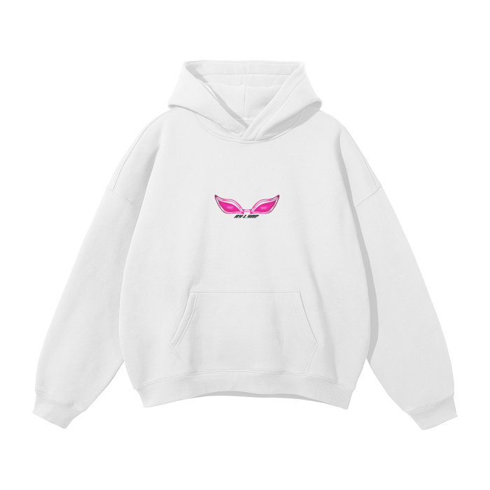 Threaded Tyrant Y2K Streetwear Hoodie White