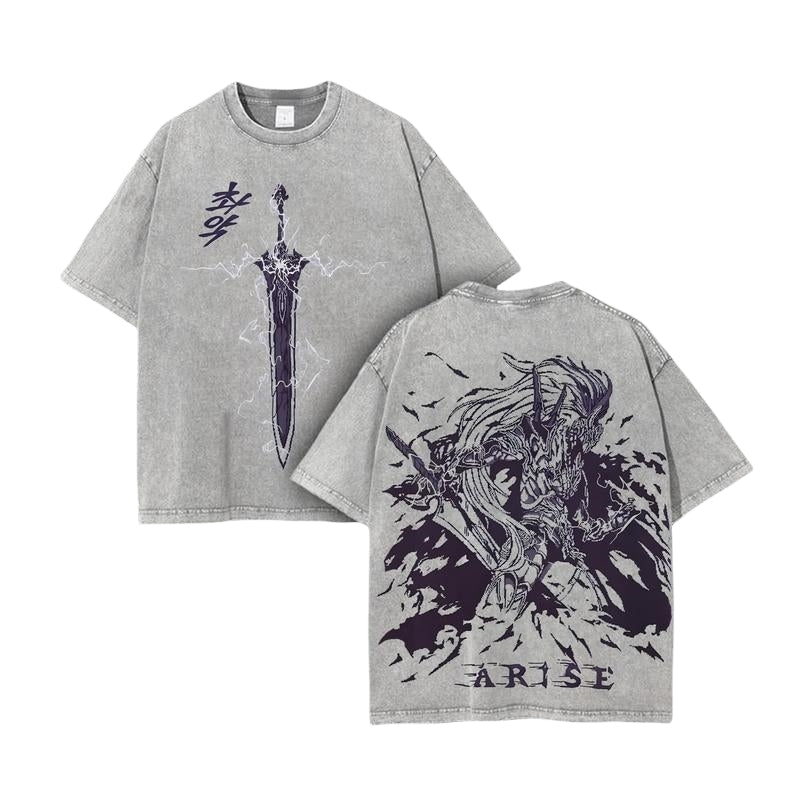 IGRIS SHIRT ACID WASH TEE