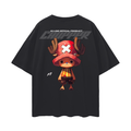 Reindeer Resolve Y2K Streetwear Shirt Black