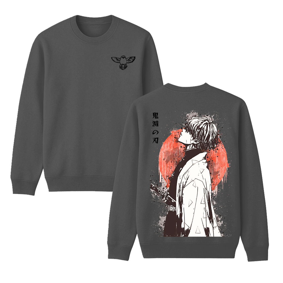 Zenitsu  Demon Slayer Anime Unisex  Crewneck Sweatshirt