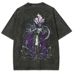 Solo Leveling Sung Jin Woo Printed Unisex Washed T-Shirt