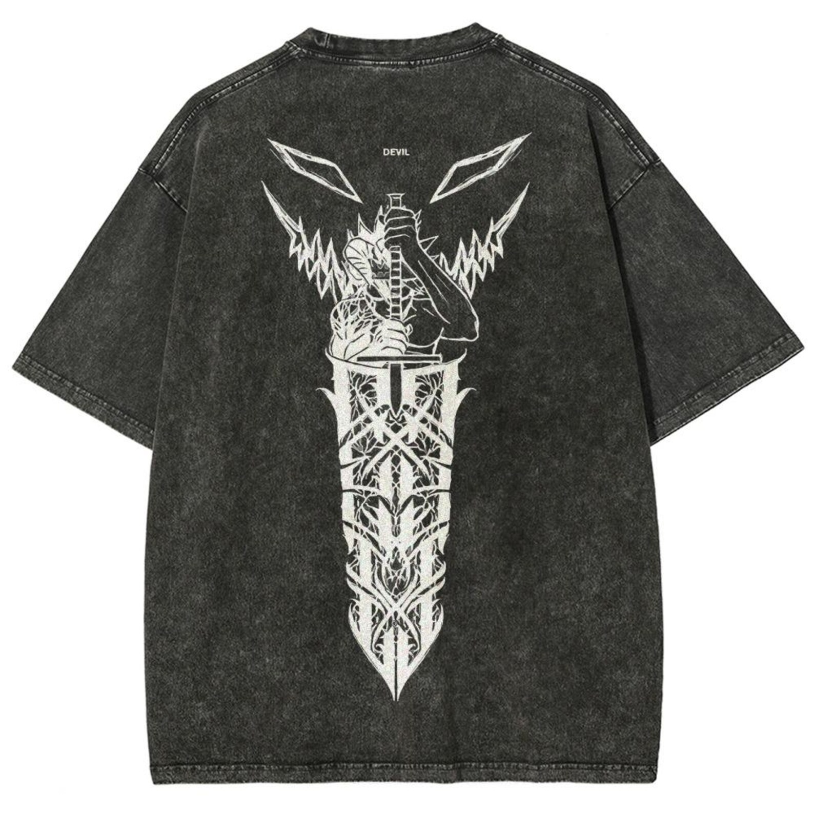 Black Clover Vintage Wash Anime Tee