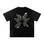 Demon Slayer Anime Acid Washed Oversize T-Shirt