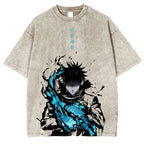 Megumi Jujutsu Kaisen Unisex Washed T-Shirt