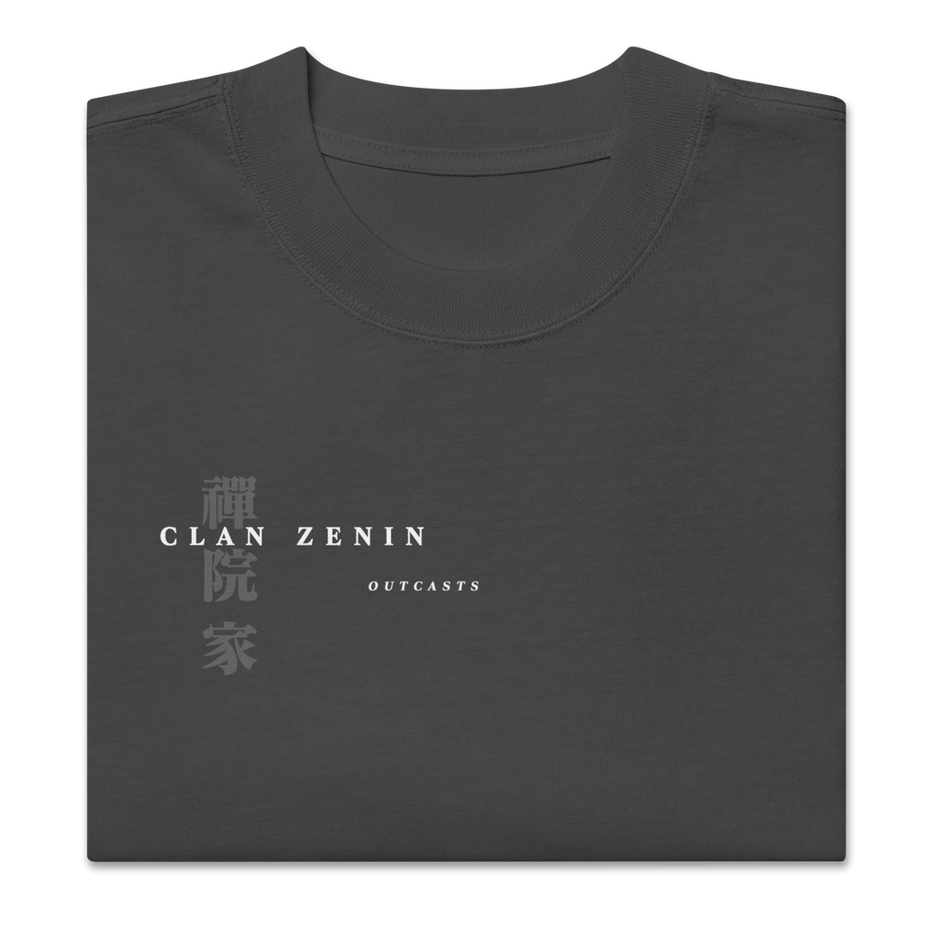 Clan Zenin (OUTCASTS) - Oversized Heavy Tee