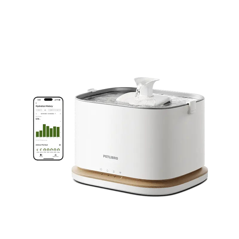 Smart Wireless Pet Water Fountain with App Alerts