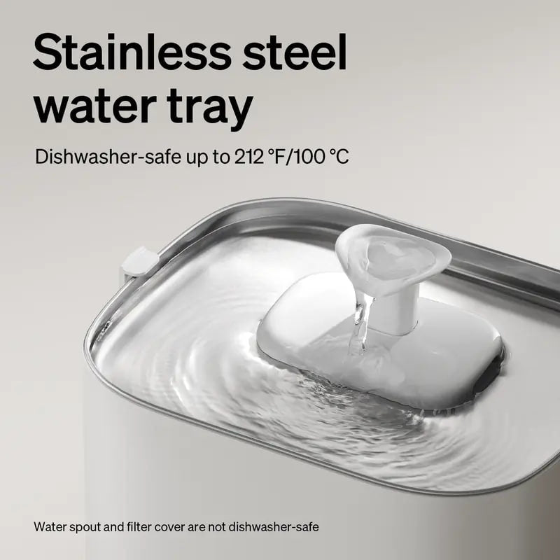 Smart Wireless Pet Water Fountain with App Alerts