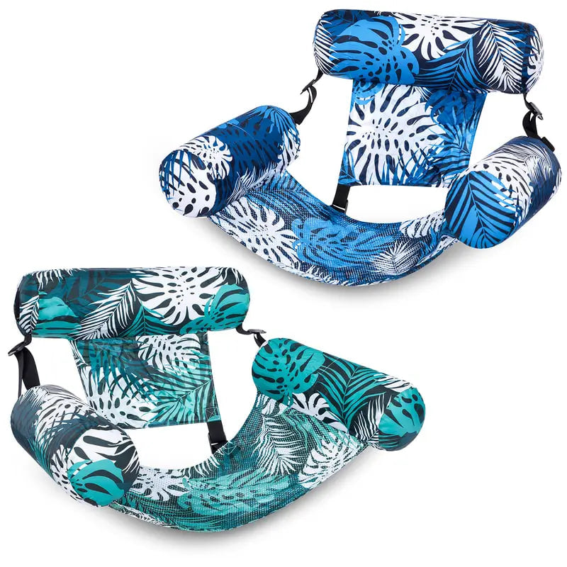 Inflatable Floating Pool Chair for Summer Relaxation