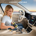 AutoPure™ Portable Cordless Car Vacuum Cleaner