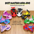 AeroDrift™ | Manual-Powered Neon Plasma Car | LED & Music – Premium Edition