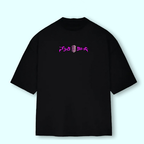 Oversized Back Premium | BLACK CLOVER - ORCAS PÚRPURAS