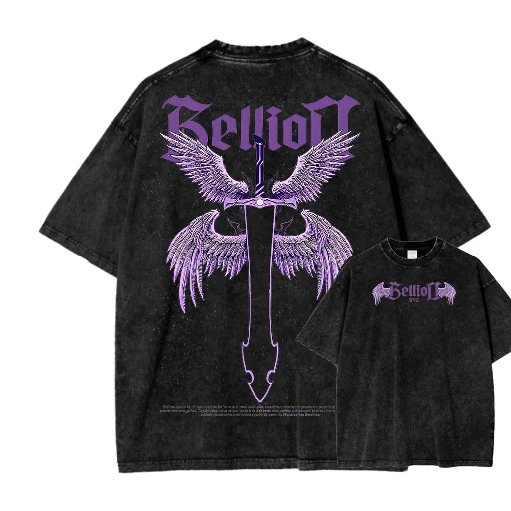 solo leveling Unisex Fit Washed T-Shirt 2502007529