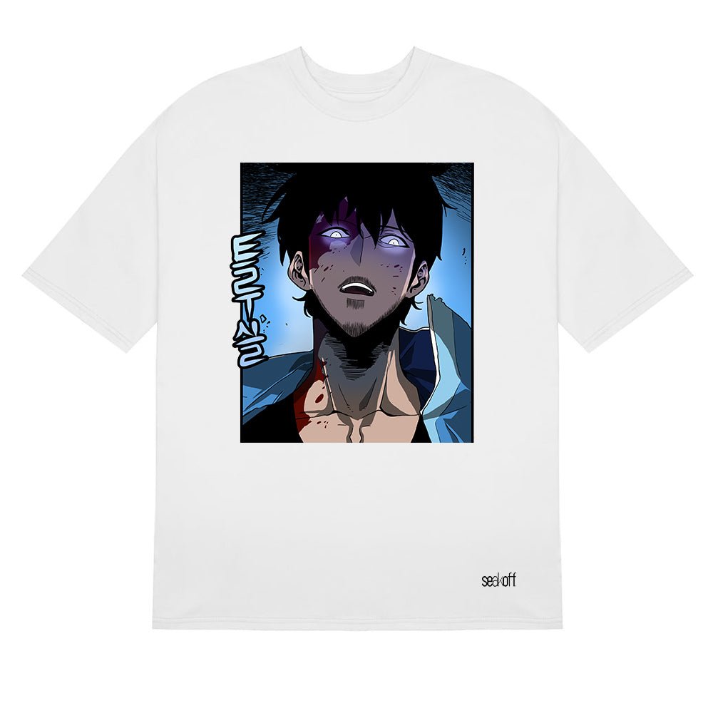 Solo Leveling Awakening T-Shirt - Intense Anime Graphic Design
